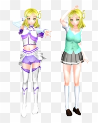 Model Dl Mari Ohara Iwara - Fictional Character Png,Mari Ohara Transparent