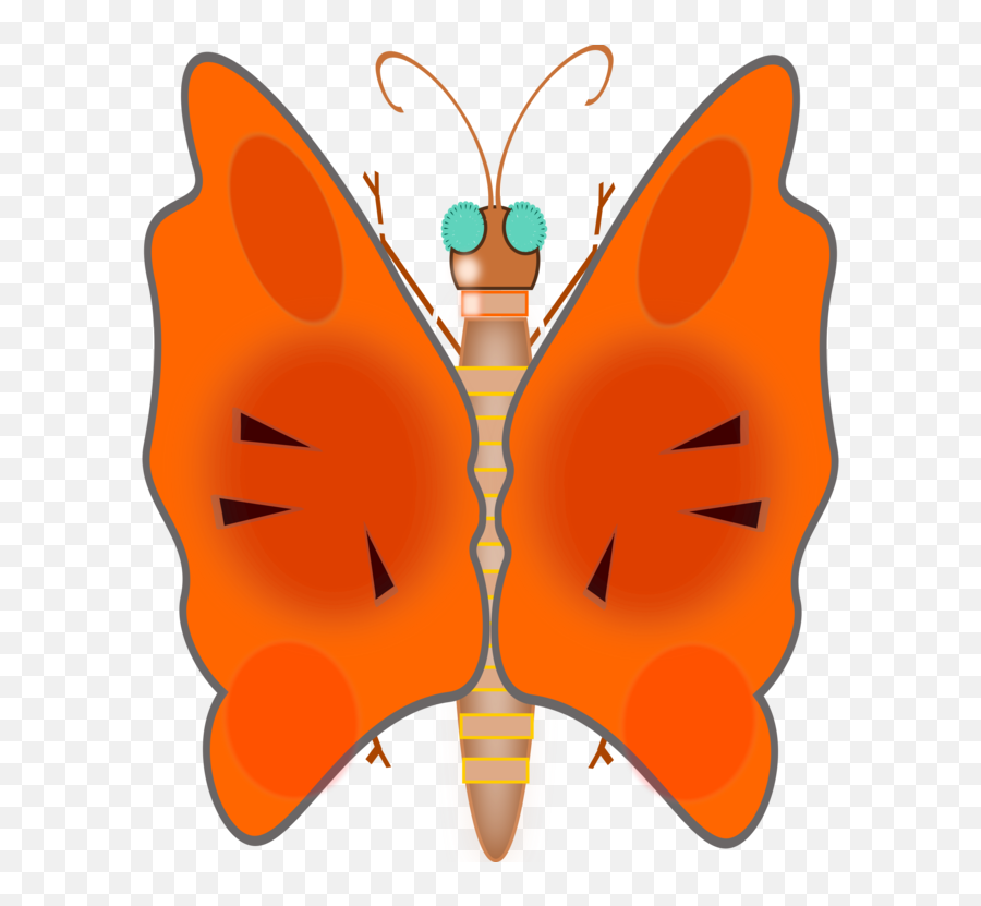 Butterflysymmetrypollinator Png Clipart - Royalty Free Svg Kota Pasuruan Hitam Putih,Butterfly Clipart Png