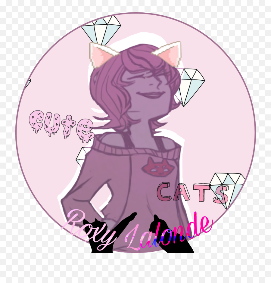 Roxy Homestuckedit Icon Sticker - Fictional Character Png,Homestuck Icon