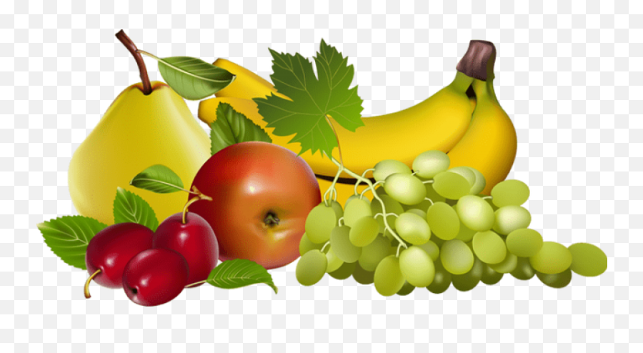 Download Basket Clipart Fruit - Fruits Clipart Png Png Image Fruit Images Hd Png,Fruits Png