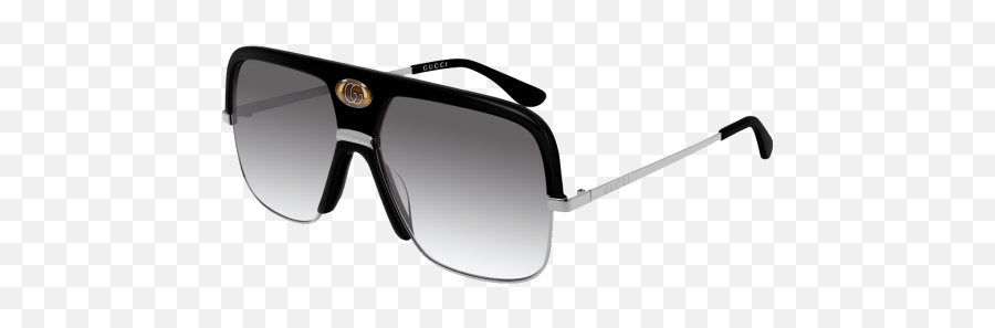 Gucci Gg0478s Blackruthenium Grey Gradient - Black Sunglasses Monogram Navigator Png,Third Eye Icon
