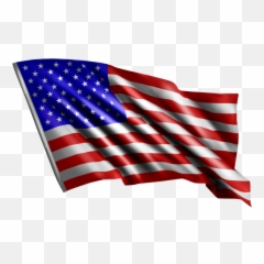 Hd Animated American Flag T - Transparent png