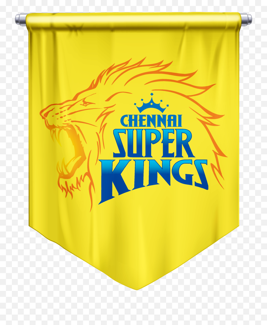 Csk Logo Flag Png Image Free Download - Waste Container,What Is The Official Icon Of Chennai Super Kings Team