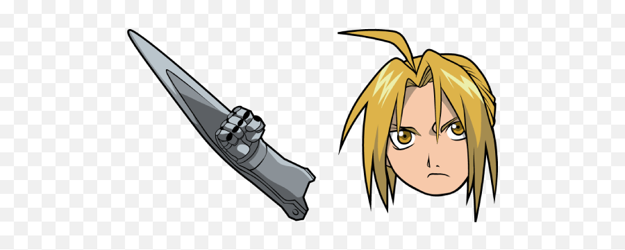 Fullmetal Alchemist Edward Elric Anime - Cursor Anime Png,Full Metel Alchemist Icon