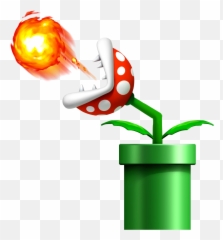 Giant Vinyl Wall Decal Set Super Mario - Super Mario Tube Plant Png,Mario Pipe Png