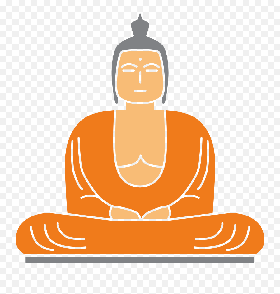 Buddhahood Adobe Illustrator - Vector Yellow Buddha Png Buda Vector Png,Buddhist Icon