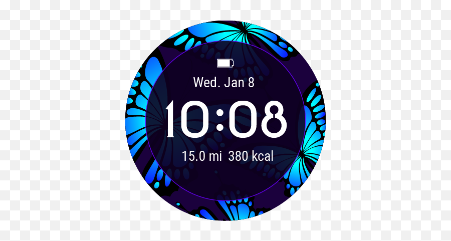 Animal Butterfly Garmin Connect Iq - Dot Png,Butterfly Icon Text