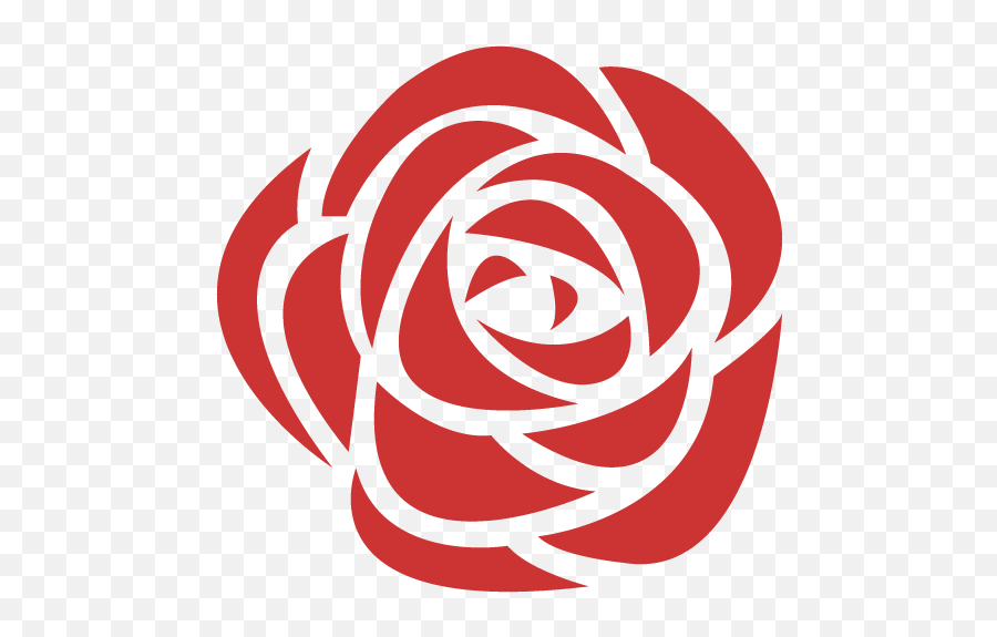 Persian Red Rose Icon - Free Persian Red Flower Icons Black Rose Logo Png,Red Rose Transparent