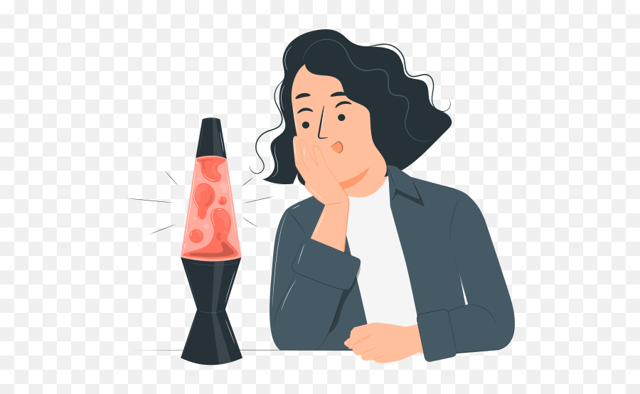 Lava Lamp Customizable Cartoon Illustrations Bro Style - Worker Png,Lava Lamp Icon Series