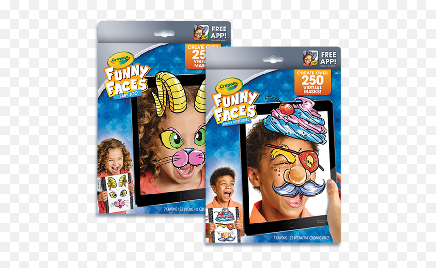 Funny Faces Coloring Book U0026 Free App Crayolacom - Crayola Funny Faces Png,Funny Face Icon