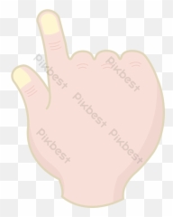 Cartoon Pointer Icon Free Deduction Illustration Ai - Sign Language Png,Language Icon Free