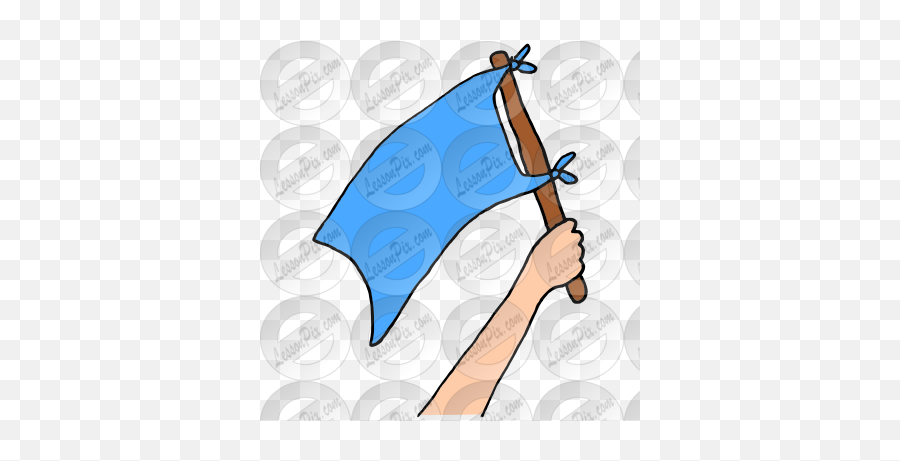Wave Flag Picture For Classroom Therapy Use - Great Wave Cold Weapon Png,Waving Flag Outline Icon