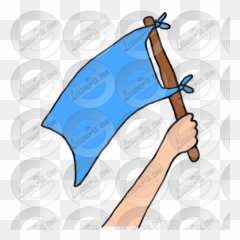 Wave Flag Picture For Classroom Therapy Use - Great Cold Weapon png