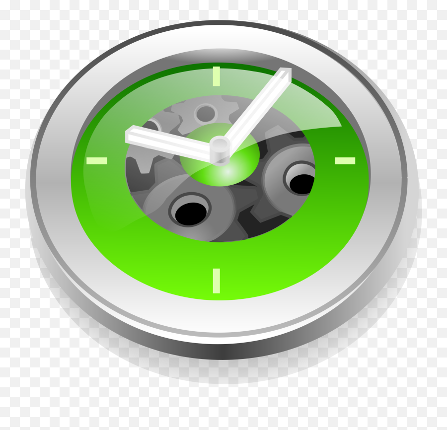 Filecrystal Clear App Kalarmsvg - Wikipedia Solid Png,Clock Icon No Background