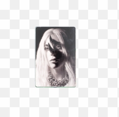 Lady Gaga Clear Pocket White Hoodie - Girl Png,Lady Gaga Transparent