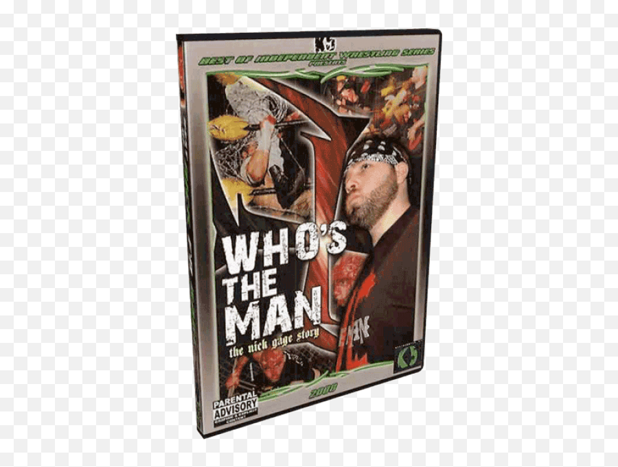 Nick Gage Dvd Whou0027s The Man Story Png Cage Icon