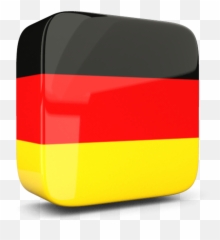 Glossy Square Icon 3d Illustration Of Flag Germany - Germany Flag 3d Png,Germany Png