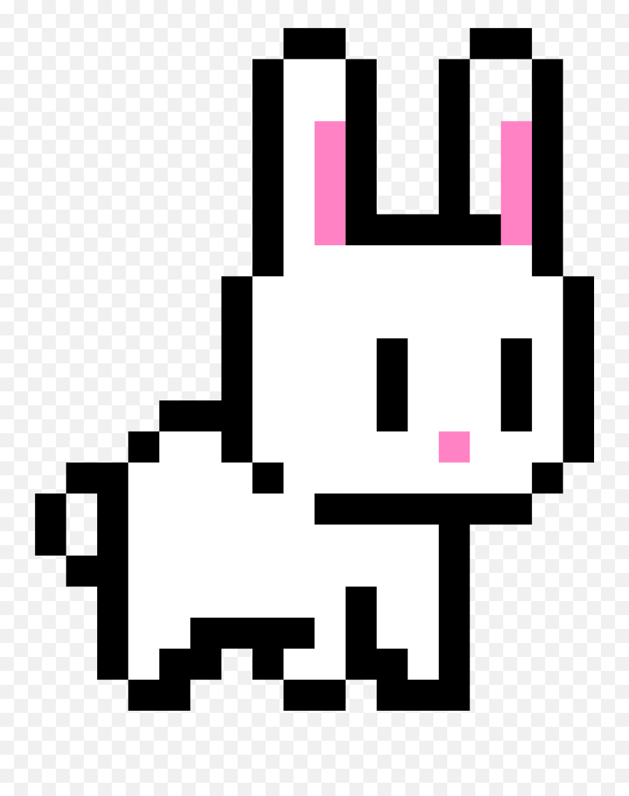 Download Bunny Transparent Pixel Art - Bunny Pixel Art Png 8 Bit Super Mario Cloud,Bunny Transparent