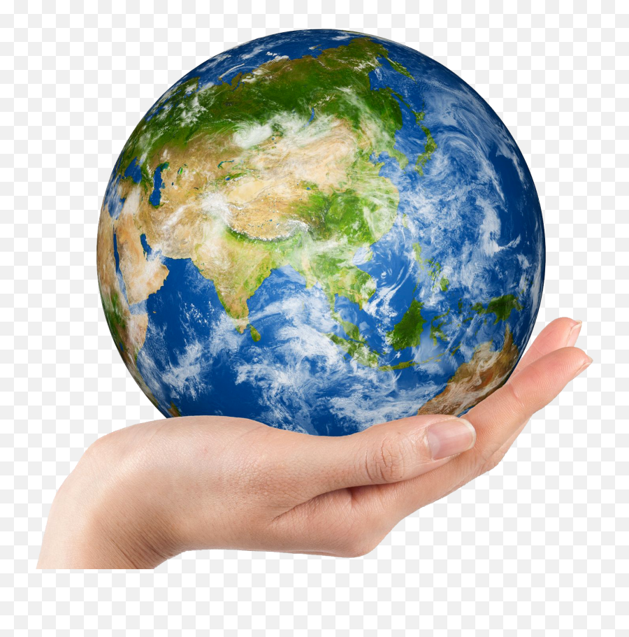 Globe Png Transparent Background - Save The Earth Png,Earth Transparent Background