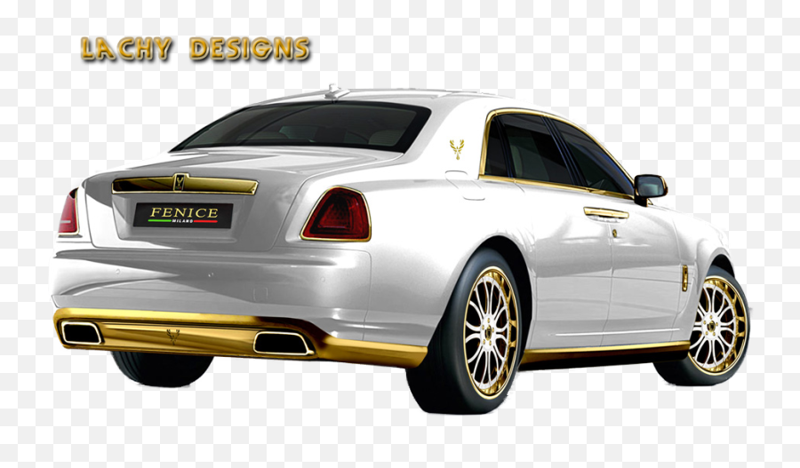 Gold Roll Royce Back Psd Official Psds - Fenice Milano Png,Rolls Royce Png