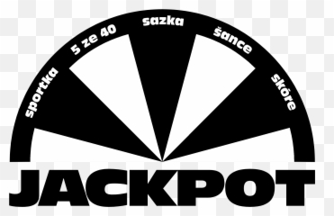 Download Jackpot Logo Black And White - Circle Png,Jackpot Png