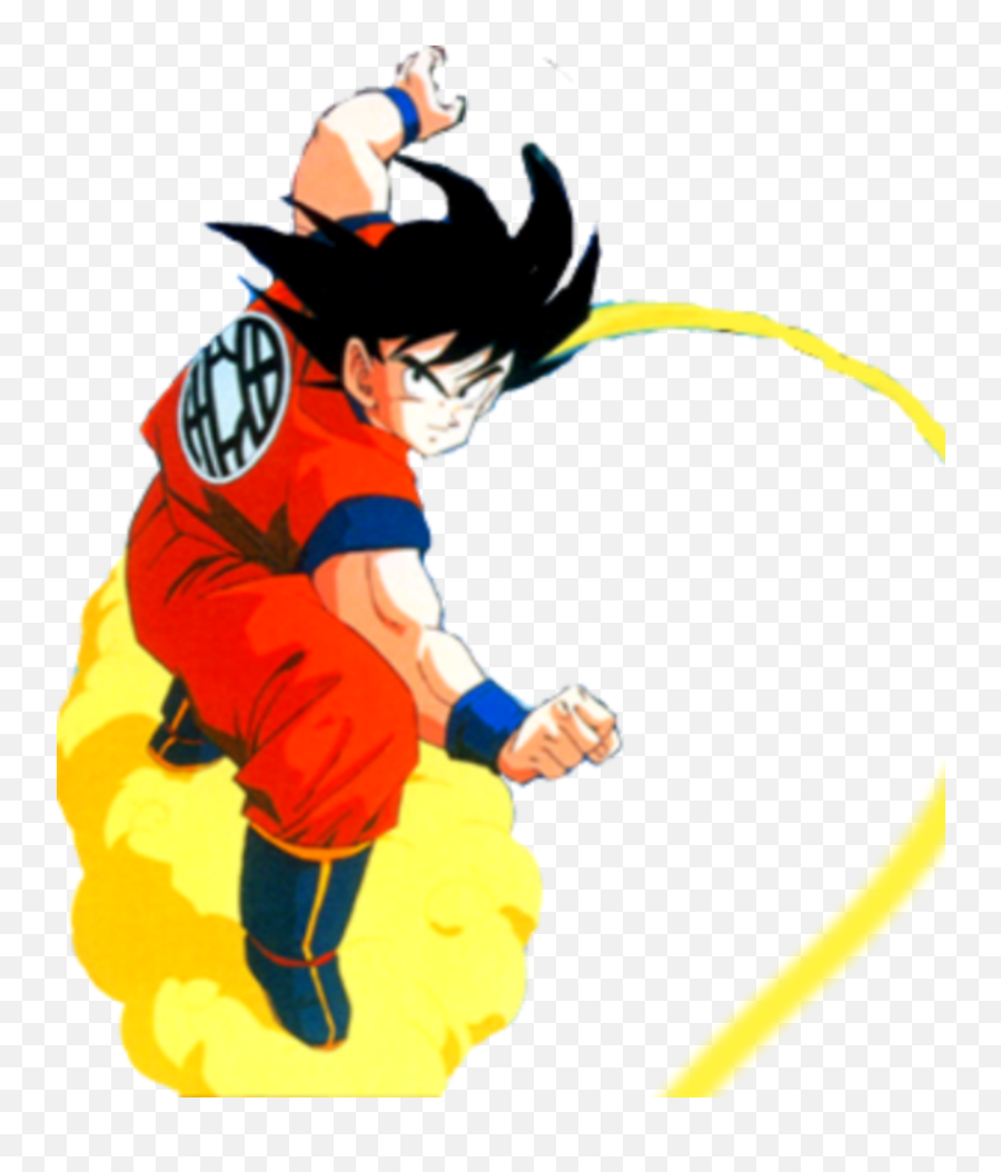 Goku Flying Nimbus Png Transparent - Goku On Flying Nimbus Transparent,Goku Transparent