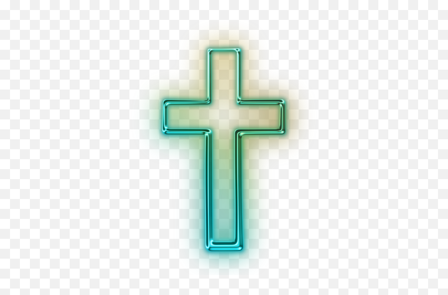 Jewelryforfamily - Green Neon Cross Png,Glowing Cross Png