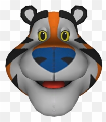 Download Zip Archive - Tony The Tiger Face Png
