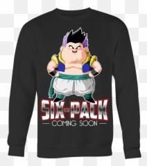 Six Pack Coming Soon Fat Gotenks Shirt Dragon Ball - Fat Gotenks Png,Gotenks Png