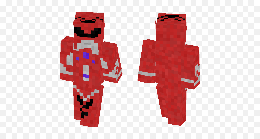 Download Red Ranger 2017 Minecraft Skin For Free - Minecraft Png,Red Ranger Png
