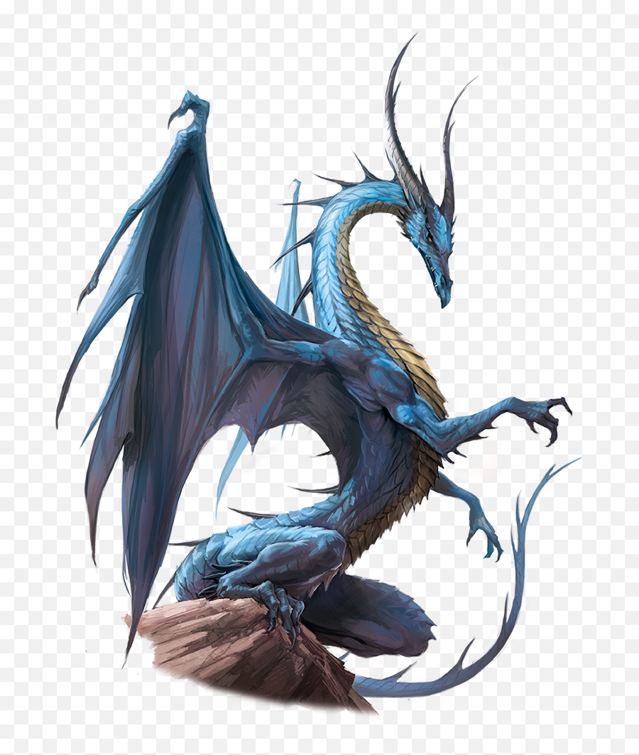 Ancient Blue Dragon - Pathfinder Dragon Png,Blue Dragon Png