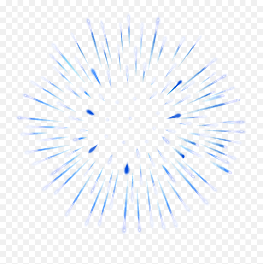 Hd Fire Work Png Transparent Image - Electric Blue,Fire Work Png