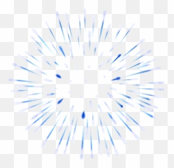 Hd Fire Work Png Transparent Image - Electric Blue