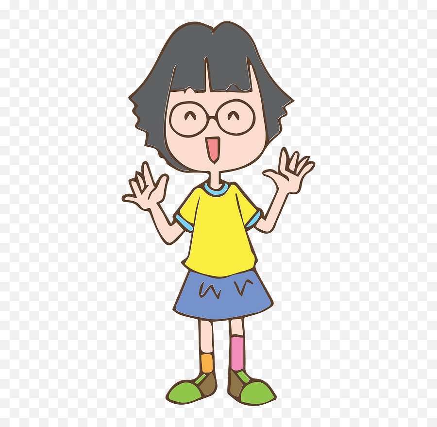 Girl With Glasses Clipart Free Download Transparent Png - Girl In Spectacles Clipart,Glasses Clipart Transparent