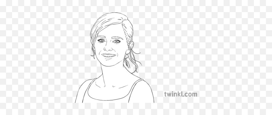 Emma Watson Portrait France Famous People Actress French - Sketch Png,Emma Watson Png