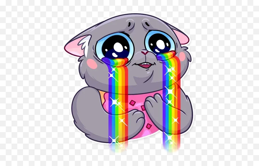 Nyan Cat Whatsapp Stickers - Stickers Cloud Nyan Cat Png,Nyan Cat Transparent