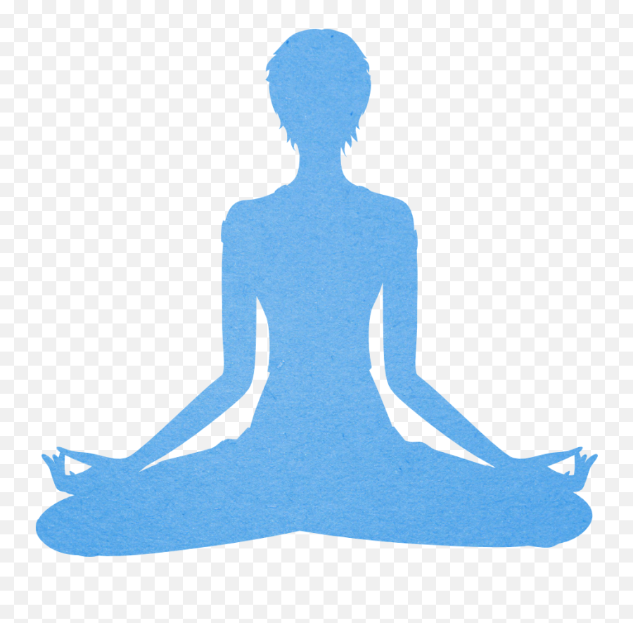 Yoga Clipart Transparent - Silhouette Lotus Pose Yoga Png,Yoga Icon Png