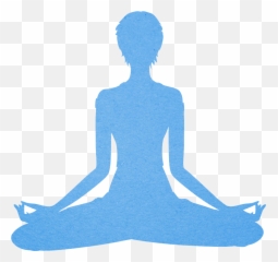 Yoga Clipart Transparent - Silhouette Lotus Pose png