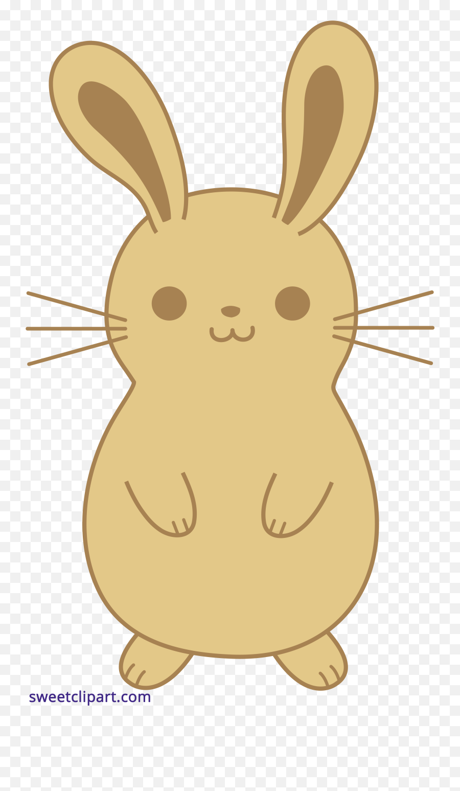 Jpg Black And White Bunnies Clipart - Easter Bunny Drawing Easy Png,White Bunny Png