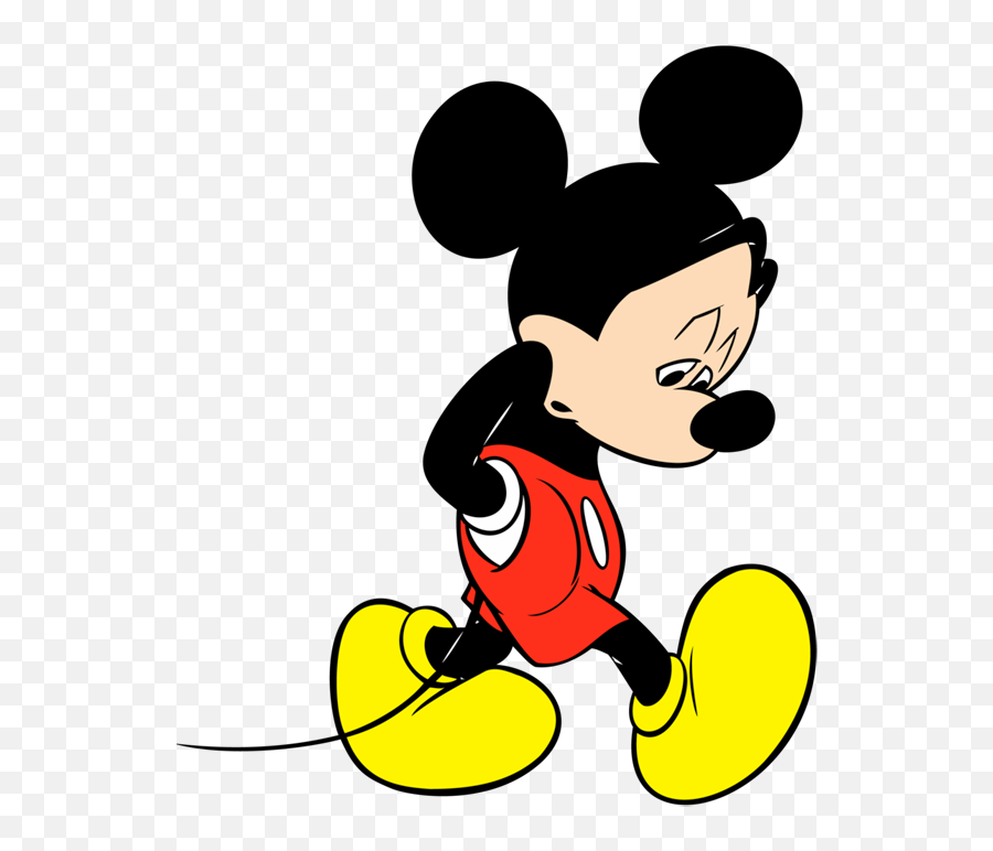 Download Mickey Mouse Clip Art - Sad Face Cartoon Characters Png,Sorry Png