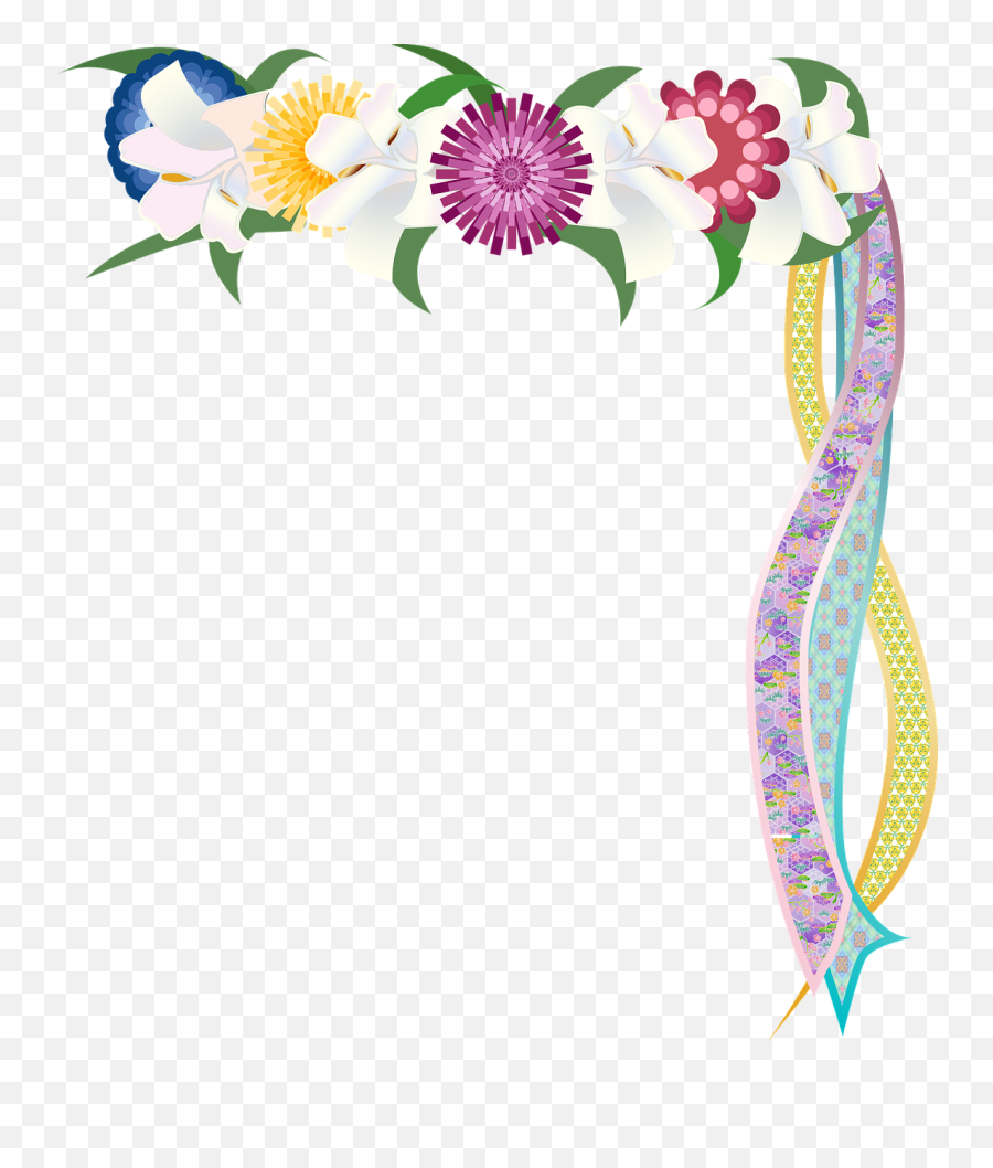 Graphic Mayday Flower Crown - Emoji Con Flores En La Cabeza Png,Flower Crown Transparent