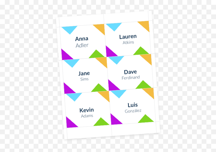 Name Tag Template For Your Next Event - Graphic Design Png,Nametag Png
