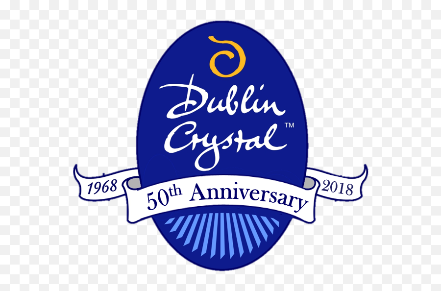 50th Anniversary Logo - Dublin Crystal Glass Limited Dublin Music Notes Png,Anniversary Logo