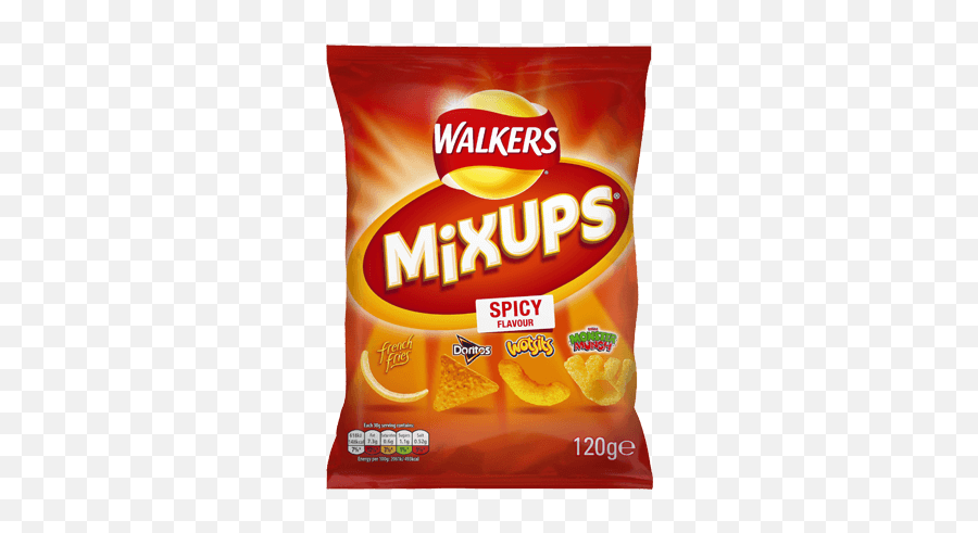 Walkers Mixups Crisps Uk - Spicy Mix Up Crisps Png,Dorito Logo