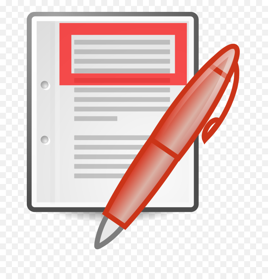 Filetext - Xgenerichighlightredmarkerroundsvg Red Pen Clipart Png,Highlight Png
