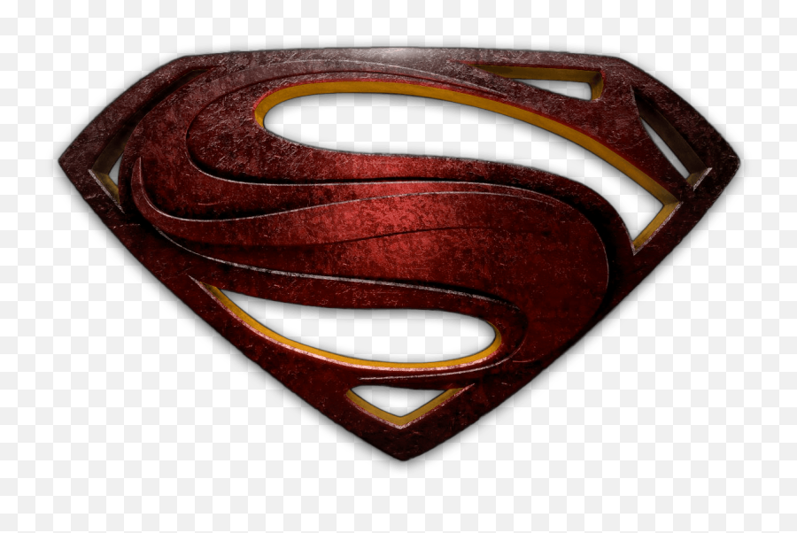 Red And White Superman Logo - Superman Logo Man Of Steel Png,Black And Red Superman Logo