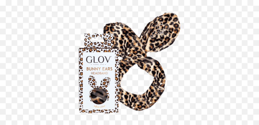 Headband - Glov Bunny Ears Zebra And Cheetah Glov Glov Opaska Png,Rabbit Ears Png