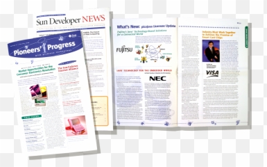 Sun Microsystems Inc U2014 Newsletter And Developer - Horizontal png
