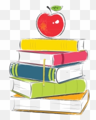 Stack Of Books - Clipart Full Size 567612 Transparent Cute png