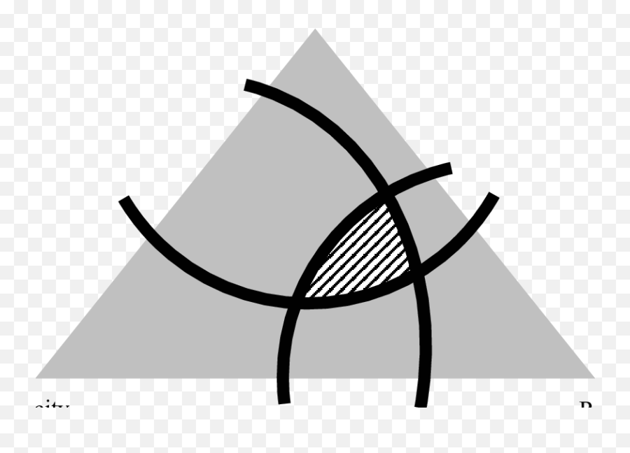 The Fouling Triangle Area Confined Between Three - Horizontal Png,Curved Lines Png